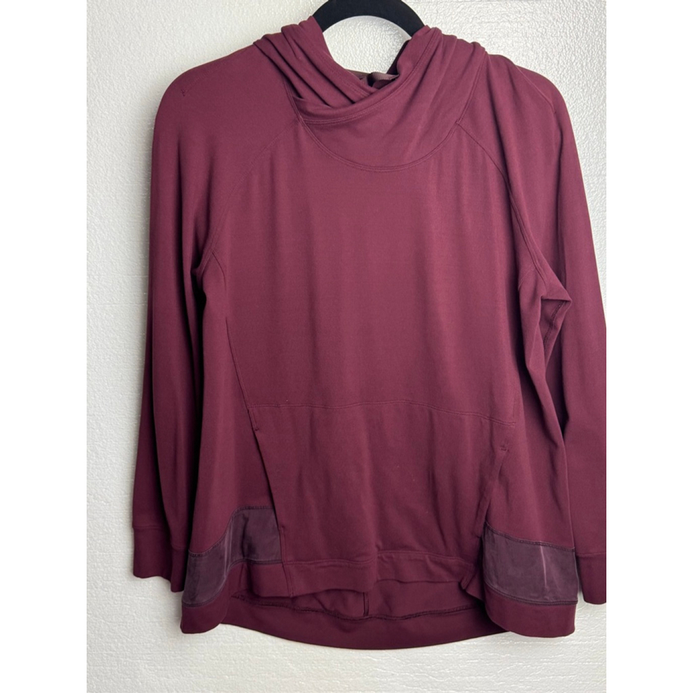 Lululemon Starting Place Maroon Hoodie Size 6